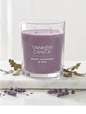 Yankee Candle Lavender & Oak Purple Candle